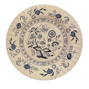 Pair of 2 Blue Nordic Classic by J&G Meakin English Ironstone 10” Dinner Plates